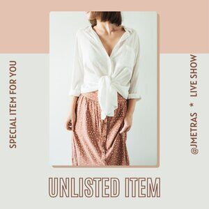 Unlisted Women's clothing and accessories #50-99